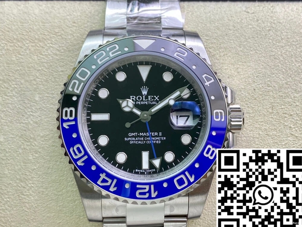 Factory GMT Clean Master II Black Rolex Dial 116710BLNR-78200 0311